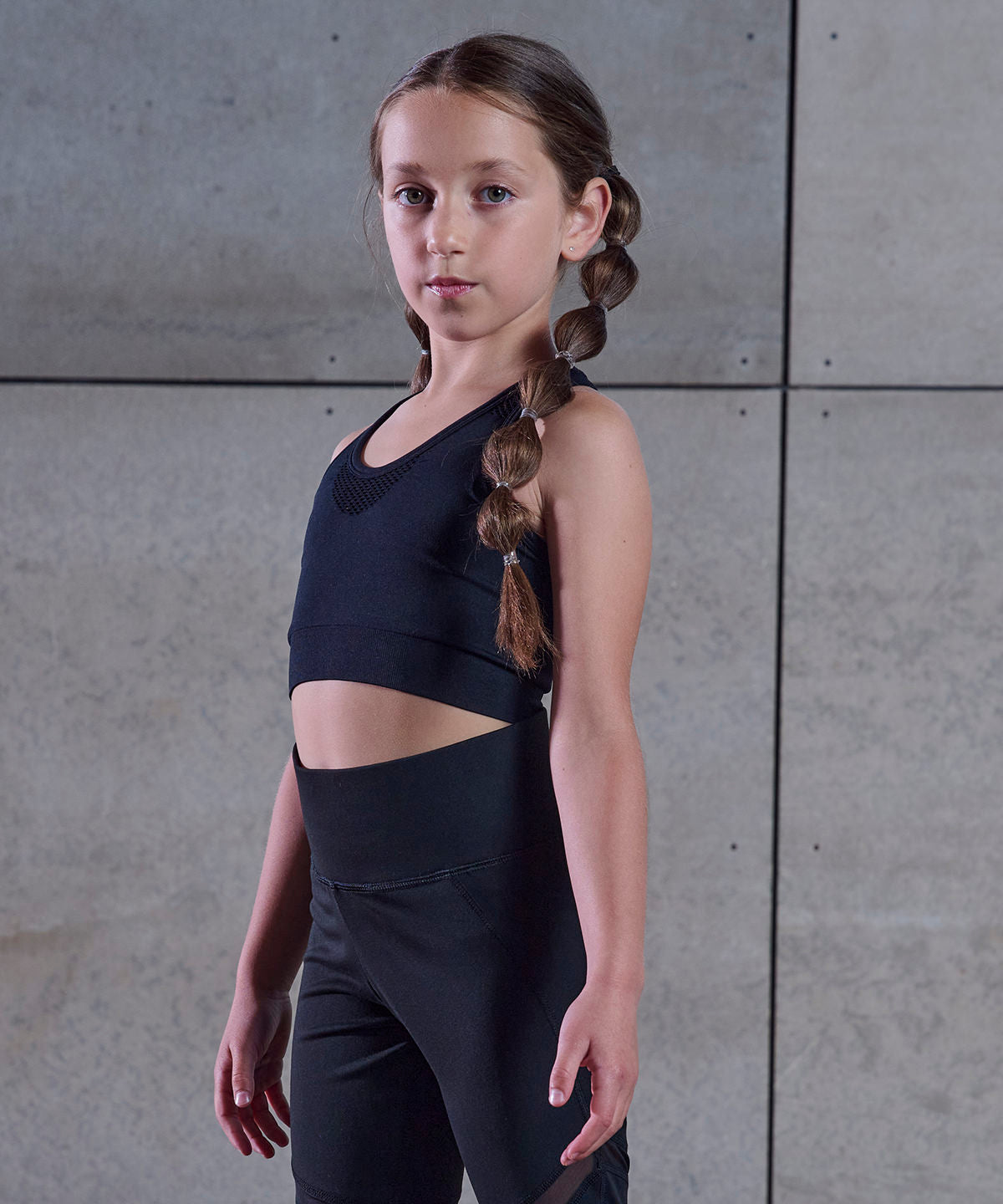 Tombo Kids Seamless Crop Top Bras for Girls