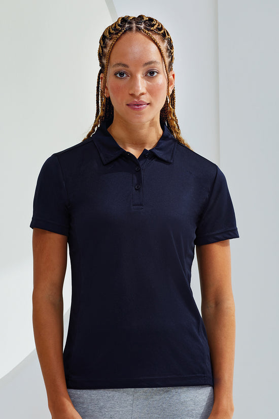 Womens TriDri Panelled Polo Shirt MoistureWicking Fabric