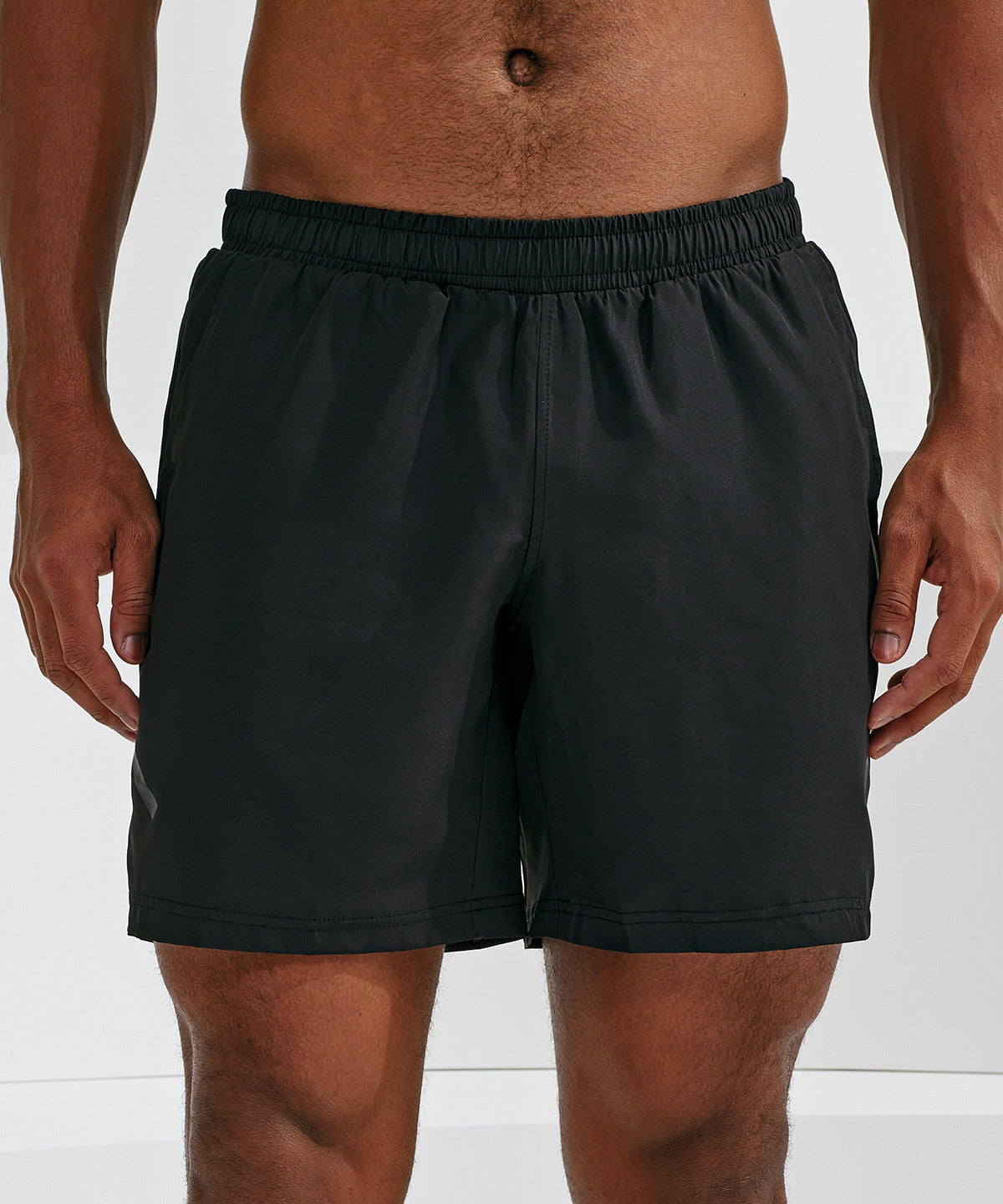 TriDri Mens Training Shorts Lightweight Woven Fabric