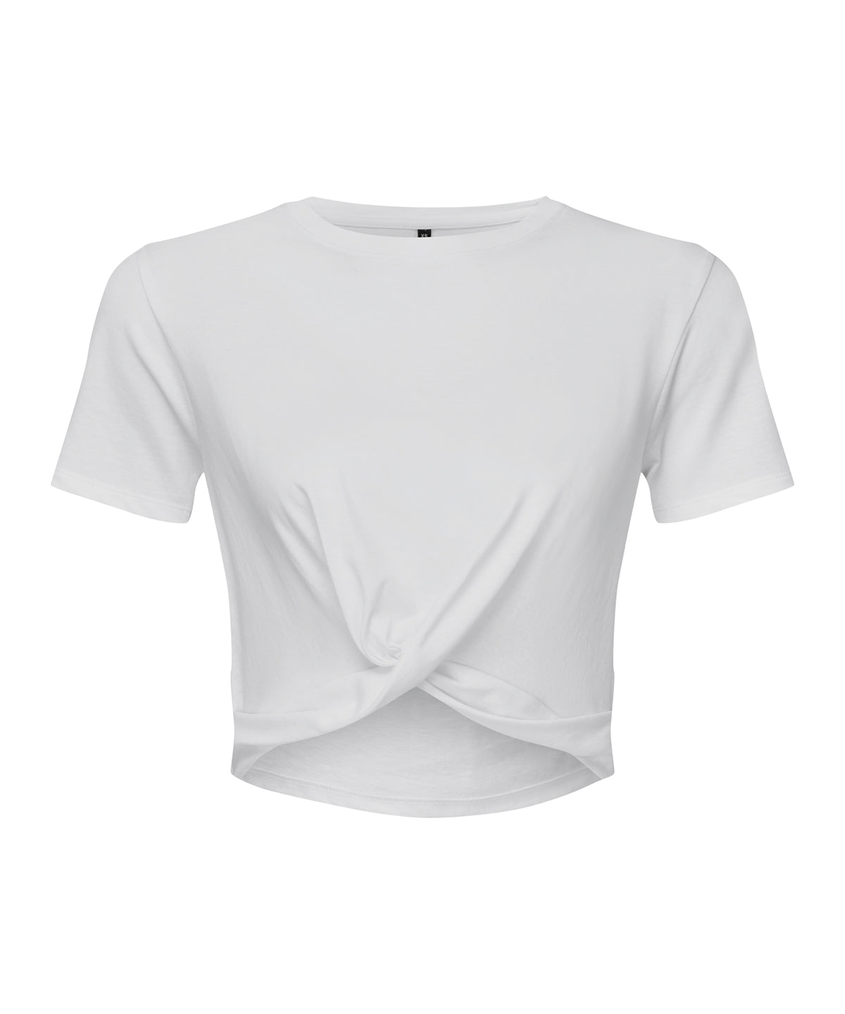 TriDri Womens Twist Crop Top TShirt Athleisurewear