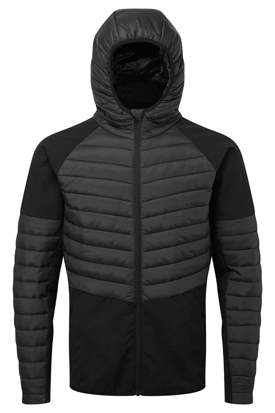 TriDri Mens Insulated Hybrid Jacket with Quilted Detailing