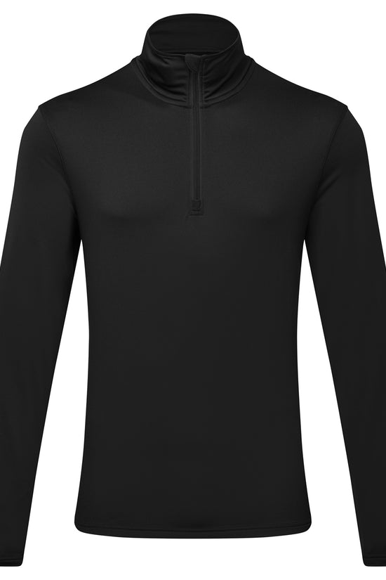 TriDri Recycled Zip Long Sleeve Sports Top for Men
