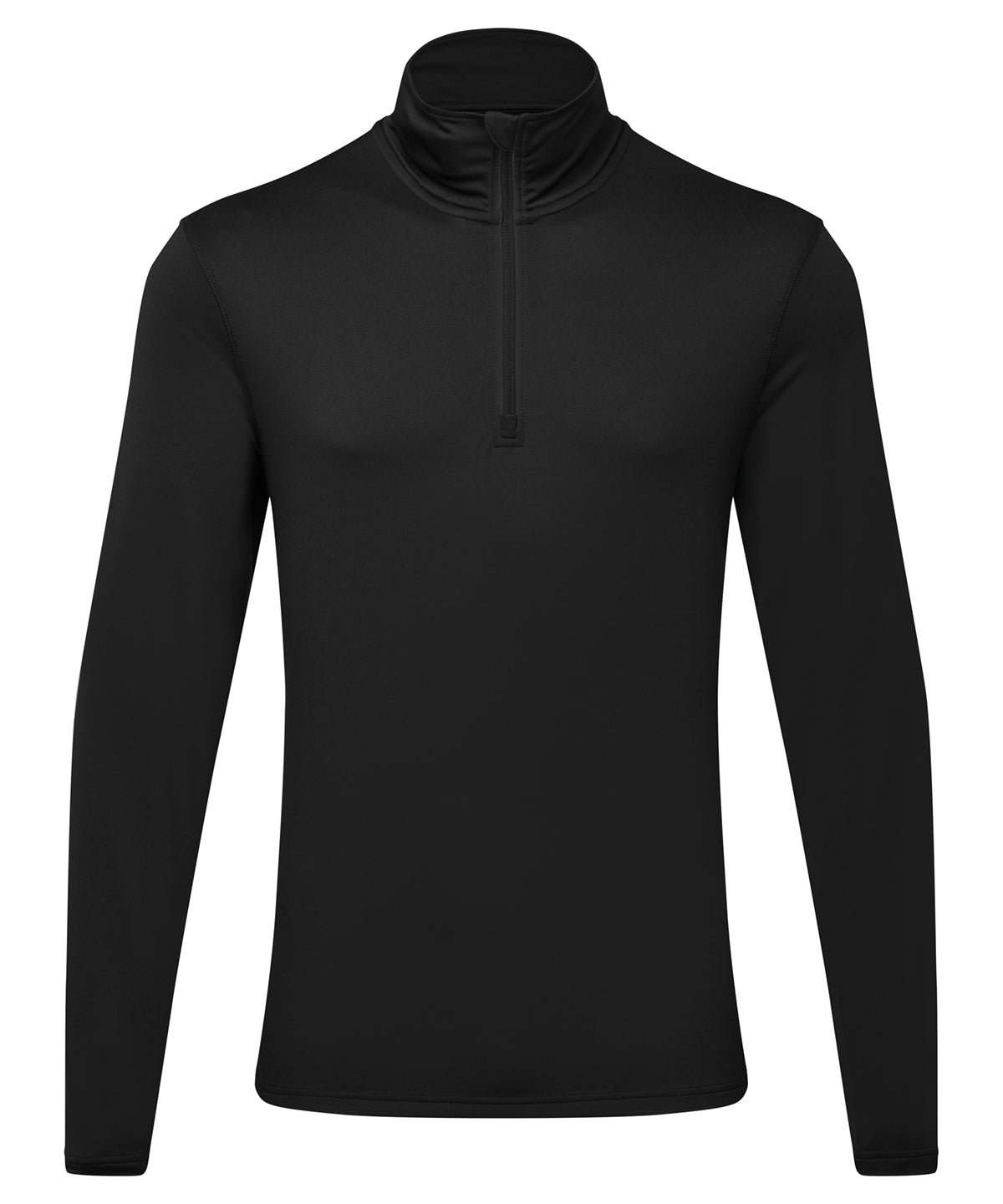 TriDri Recycled Zip Long Sleeve Sports Top for Men