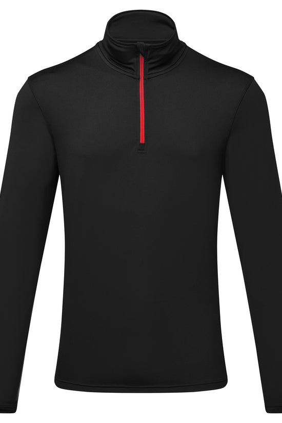 TriDri Recycled Zip Long Sleeve Sports Top for Men