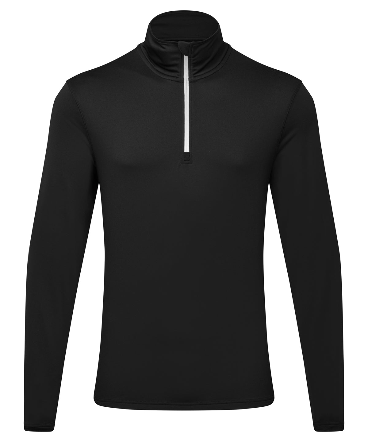 TriDri Recycled Zip Long Sleeve Sports Top for Men