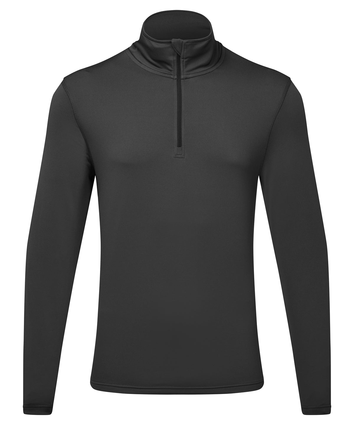 TriDri Recycled Zip Long Sleeve Sports Top for Men