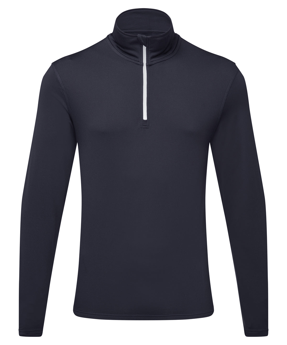 TriDri Recycled Zip Long Sleeve Sports Top for Men