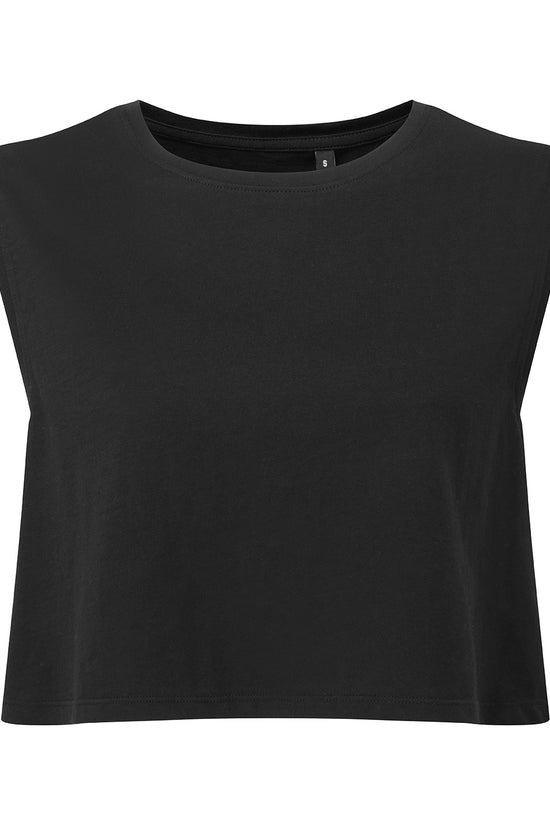 TriDri Womens Organic Crop Tank Stylish Functional Workout Essential