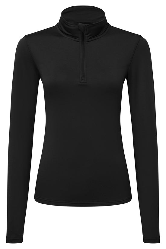TriDri Womens Recycled Long Sleeve Zip Sports Top