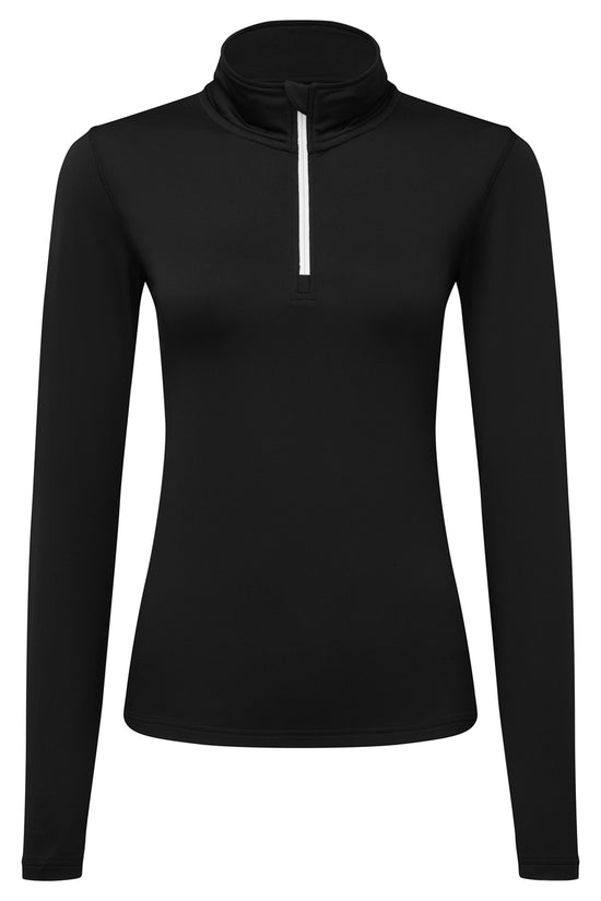 TriDri Womens Recycled Long Sleeve Zip Sports Top