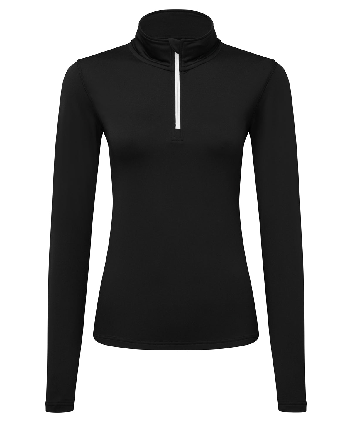 TriDri Womens Recycled Long Sleeve Zip Sports Top