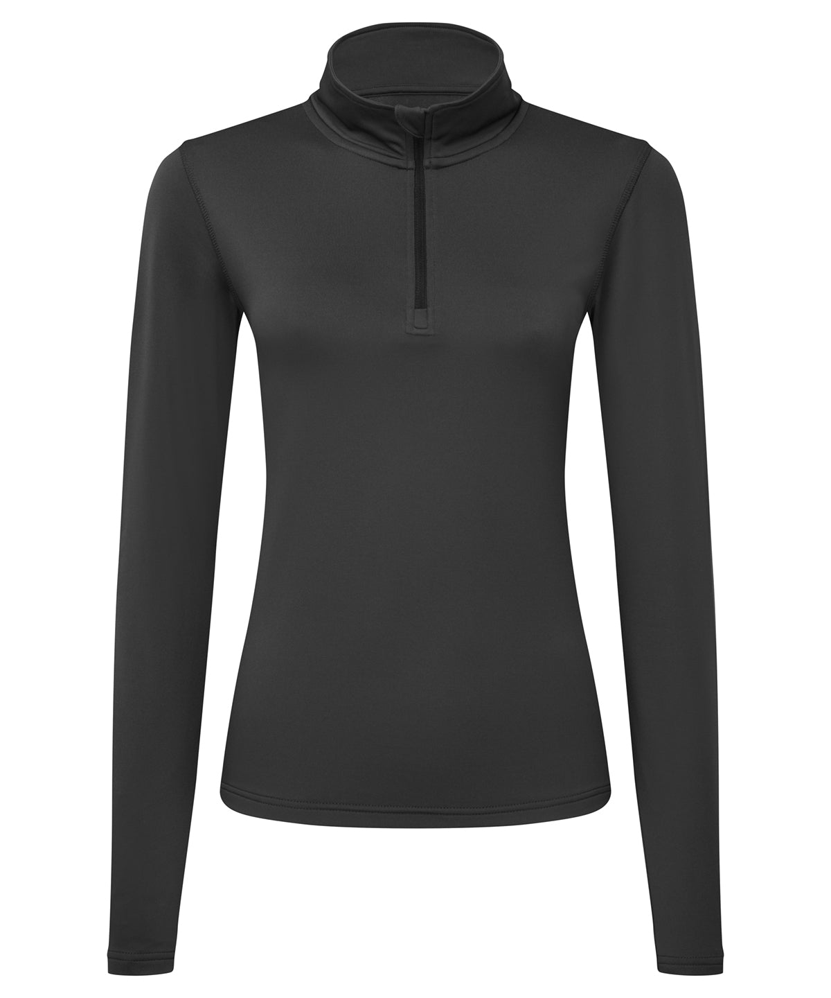 TriDri Womens Recycled Long Sleeve Zip Sports Top