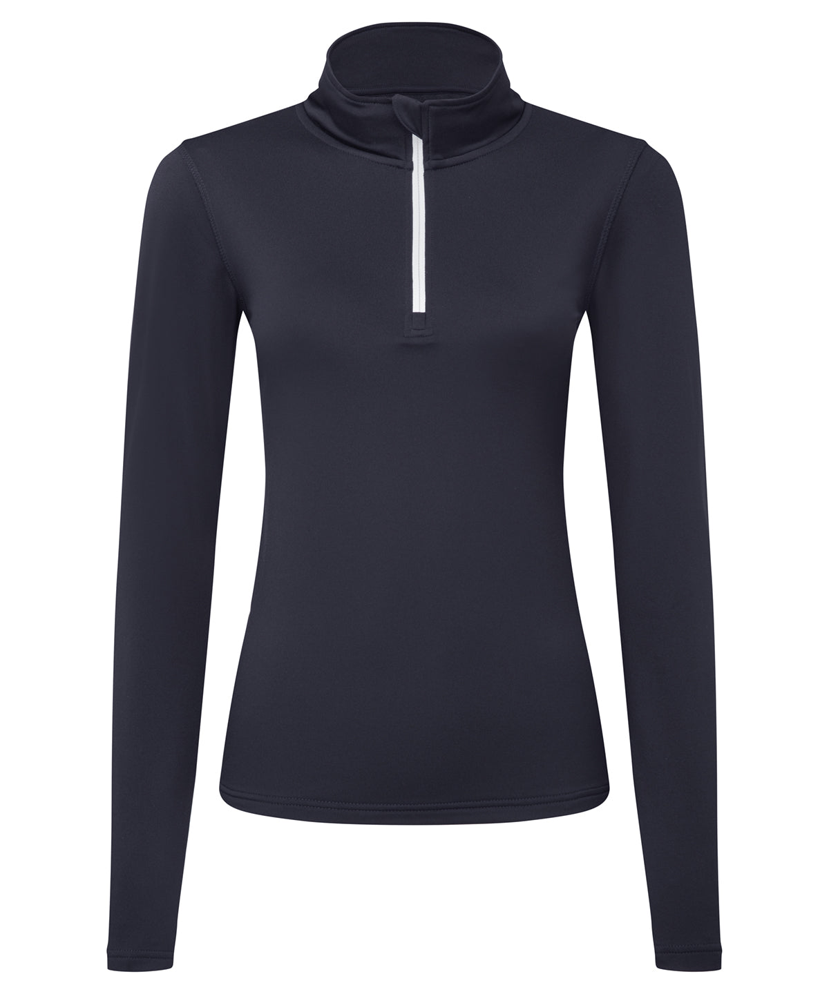 TriDri Womens Recycled Long Sleeve Zip Sports Top