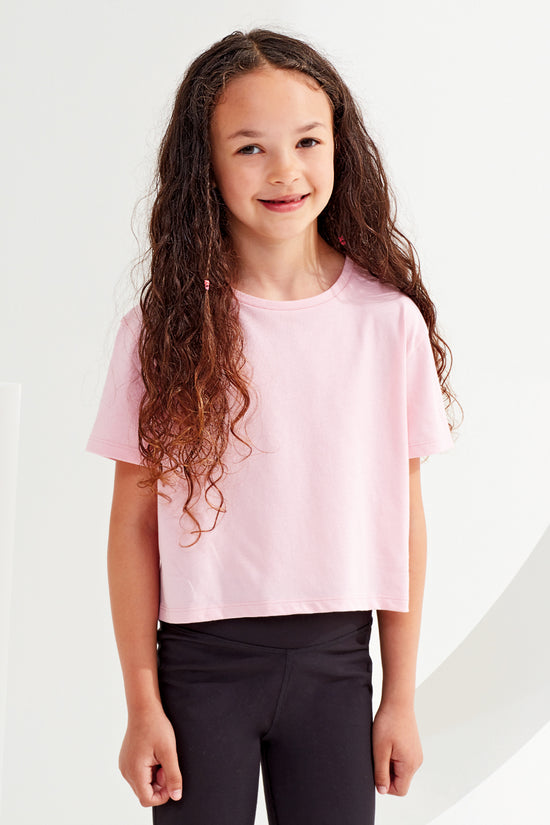 TriDri Kids Boxy Tee Lightweight and Trendy Design for Dancewear