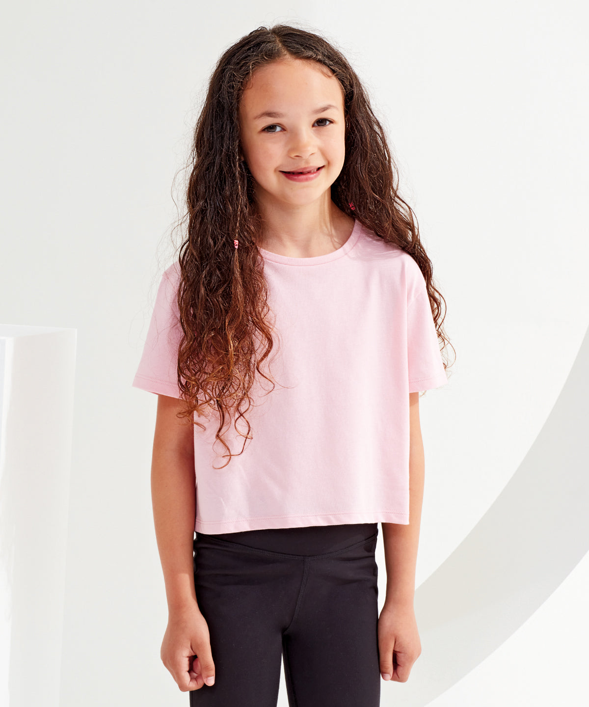 TriDri Kids Boxy Tee Lightweight and Trendy Design for Dancewear
