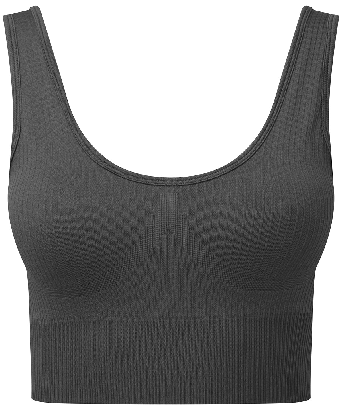 TriDri Ribbed Seamless 3D Multisport Bra with Removable Padding