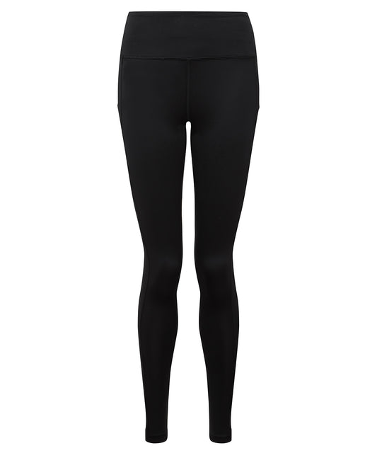 Womens TriDri Performance Leggings with Pockets FullLength Side Panels