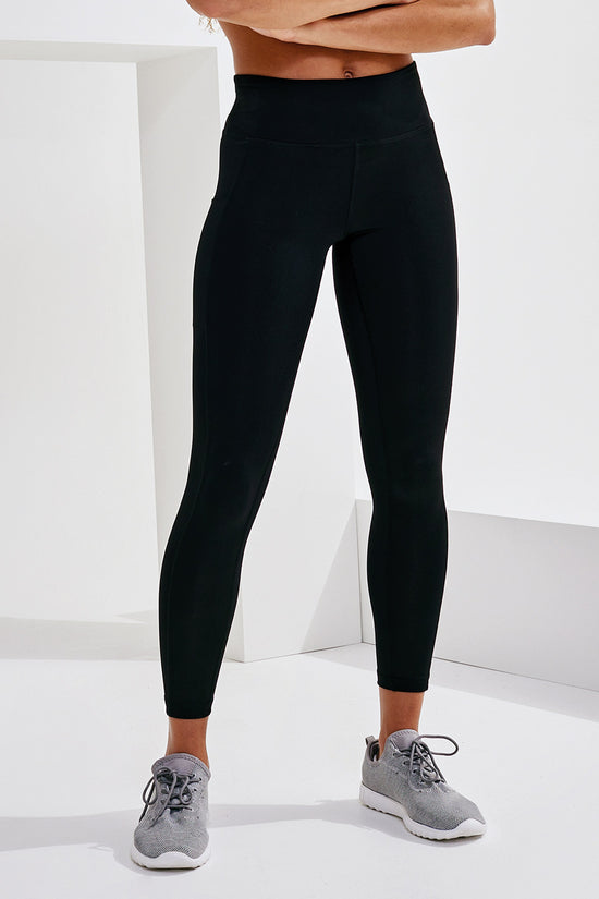 Womens TriDri Performance Leggings with Pockets FullLength Side Panels