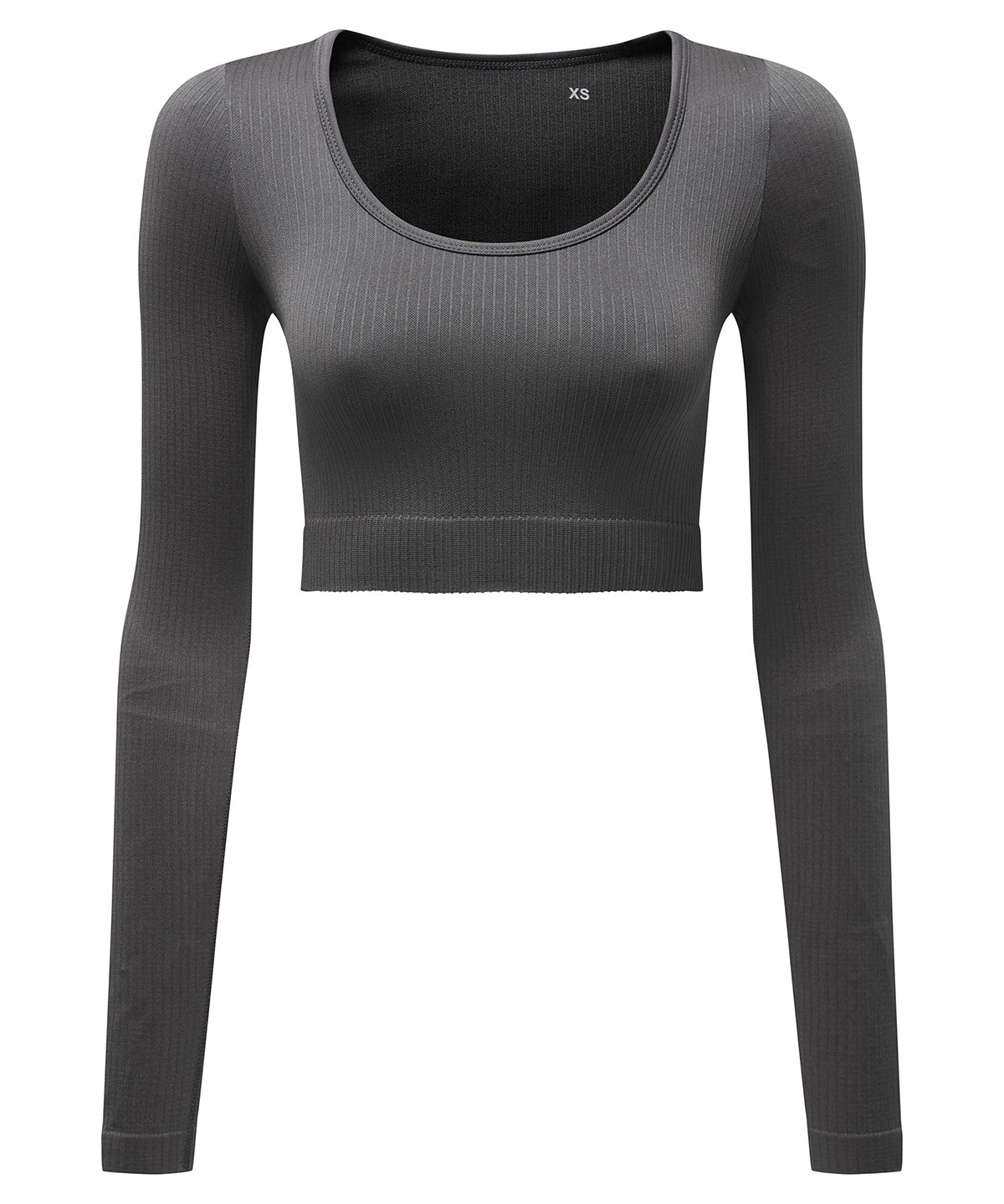 Womens Ribbed Seamless 3D Fit Crop Top TriDri Active