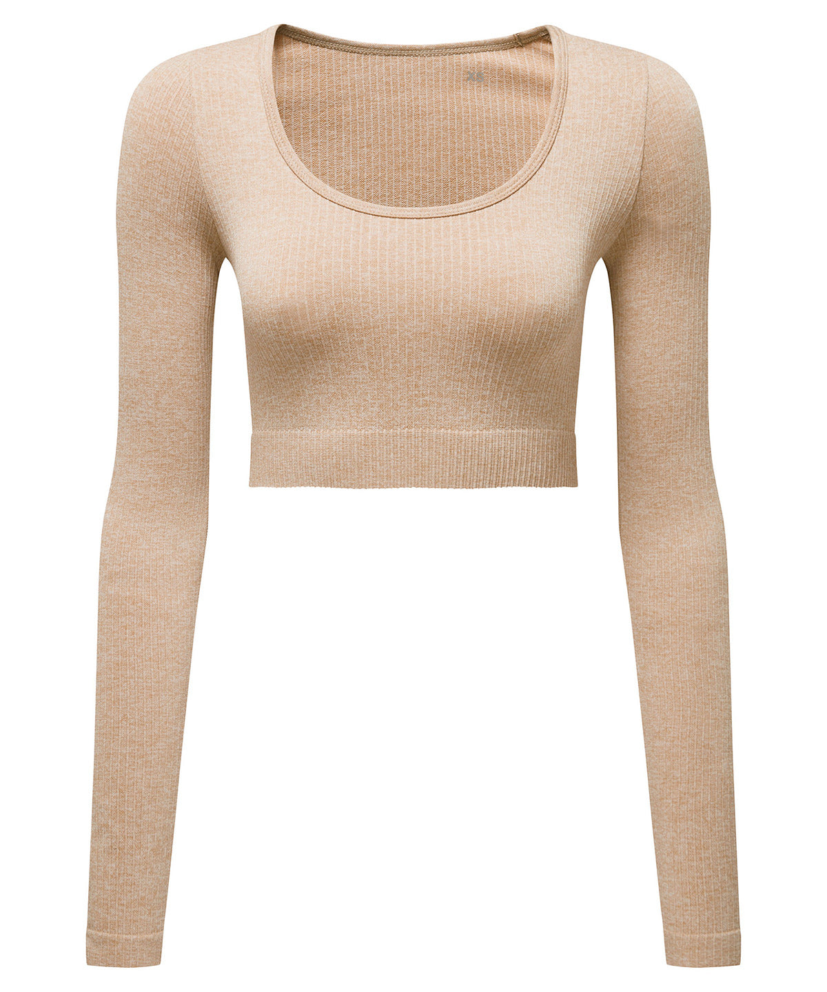 Womens Ribbed Seamless 3D Fit Crop Top TriDri Active
