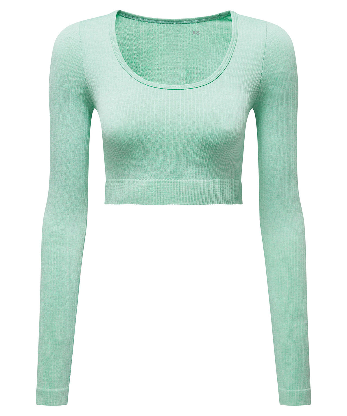 Womens Ribbed Seamless 3D Fit Crop Top TriDri Active