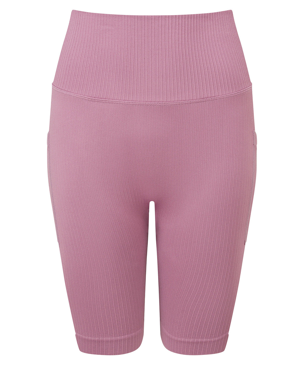 Womens Ribbed Seamless Cycle Shorts HighWaisted Fit