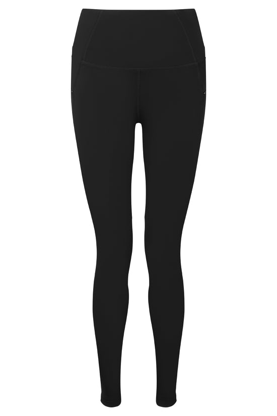 Black Womens TriDri Recycled Elements Outdoor Leggings Ultimate Comfort Performance