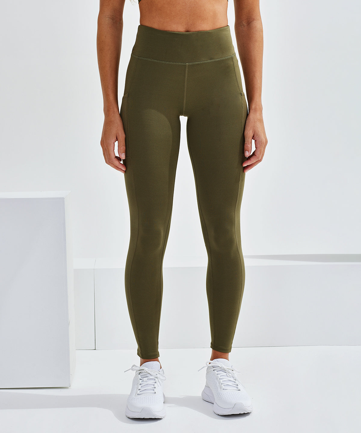 TriDri Womens Performance Compression Leggings FullLength Yoga Pants
