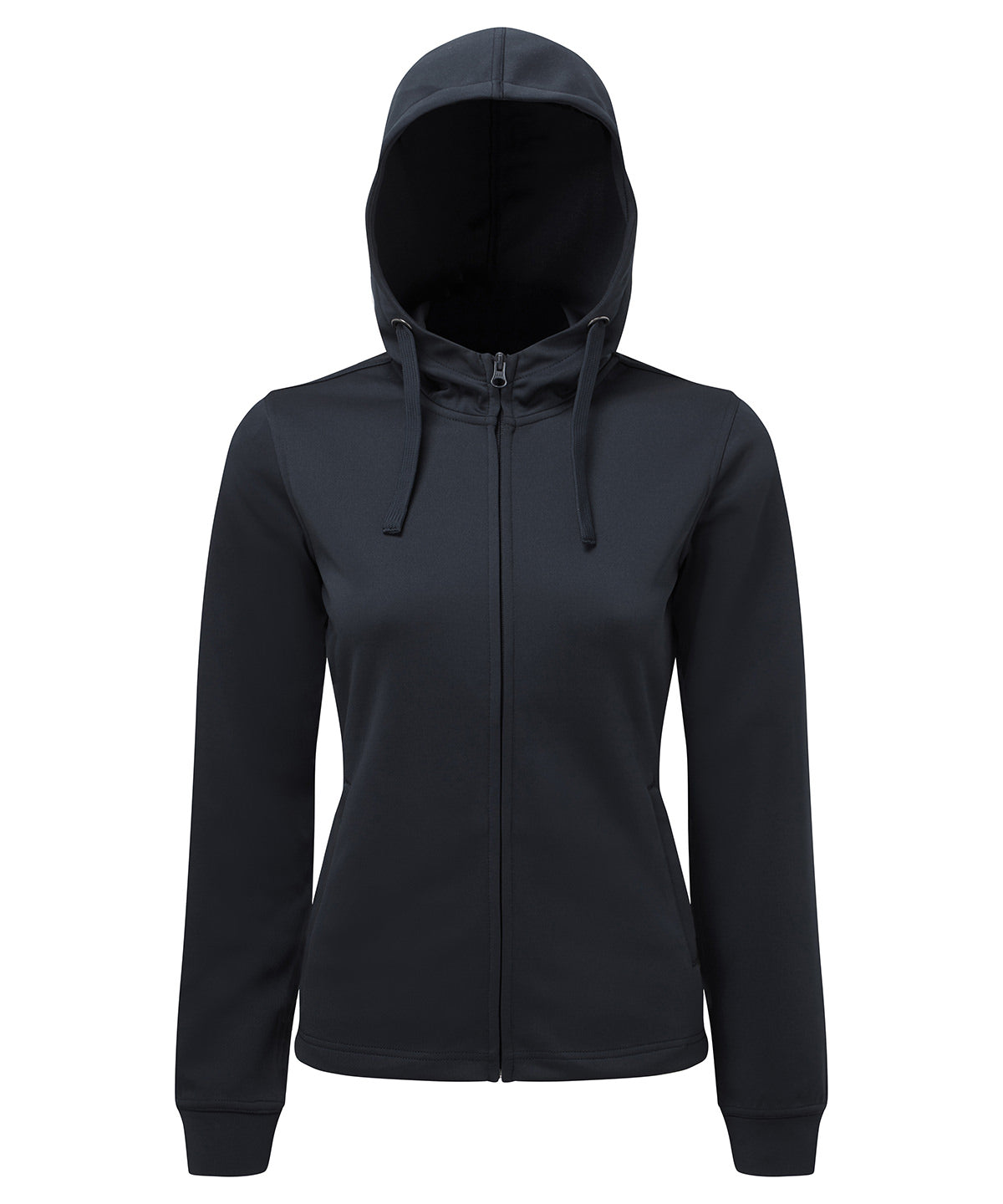 TriDri Spun Dyed Full Zip Hoodie Womens Performance Hooded Jacket