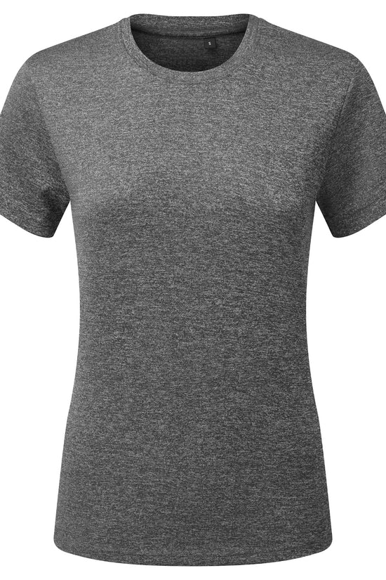 TriDri Textured Recycled Tee for Women Athletic Performance Shirt