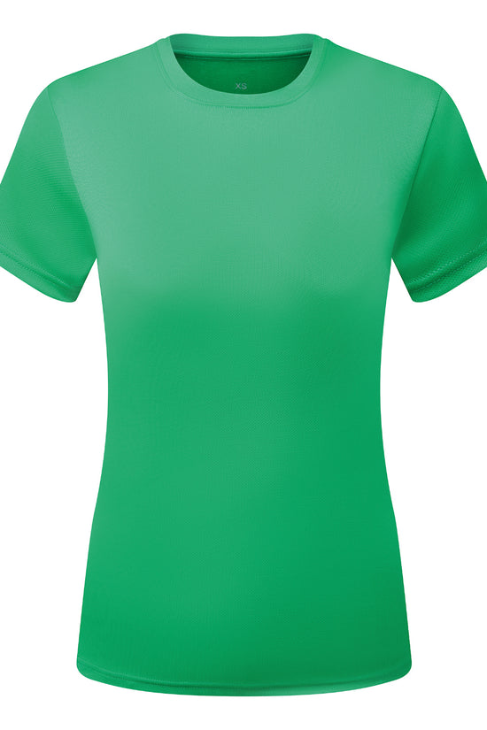 TriDri Textured Recycled Tee for Women Athletic Performance Shirt