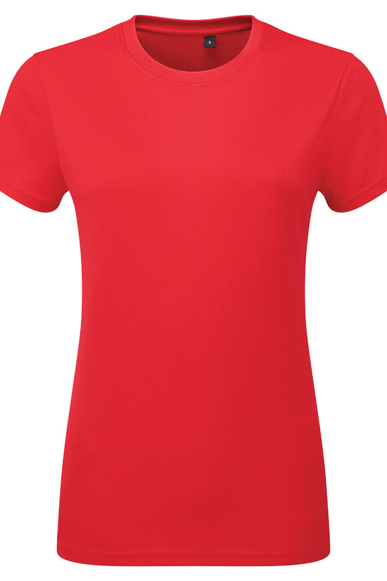TriDri Textured Recycled Tee for Women Athletic Performance Shirt