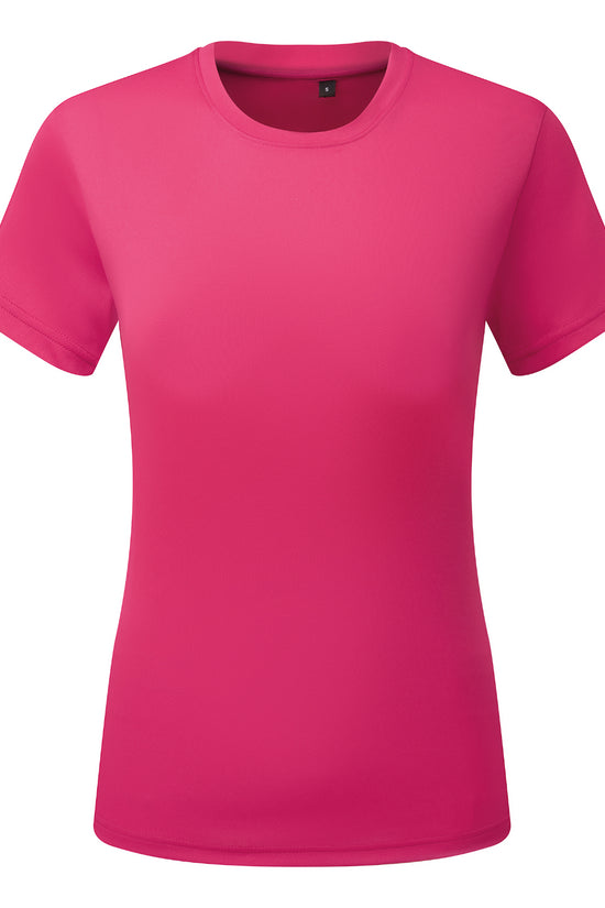 TriDri Textured Recycled Tee for Women Athletic Performance Shirt