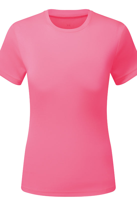 TriDri Textured Recycled Tee for Women Athletic Performance Shirt