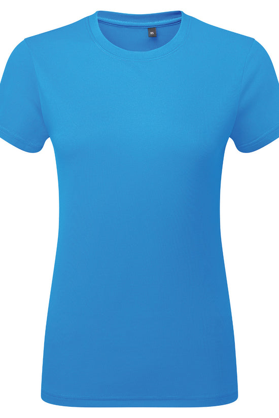 TriDri Textured Recycled Tee for Women Athletic Performance Shirt