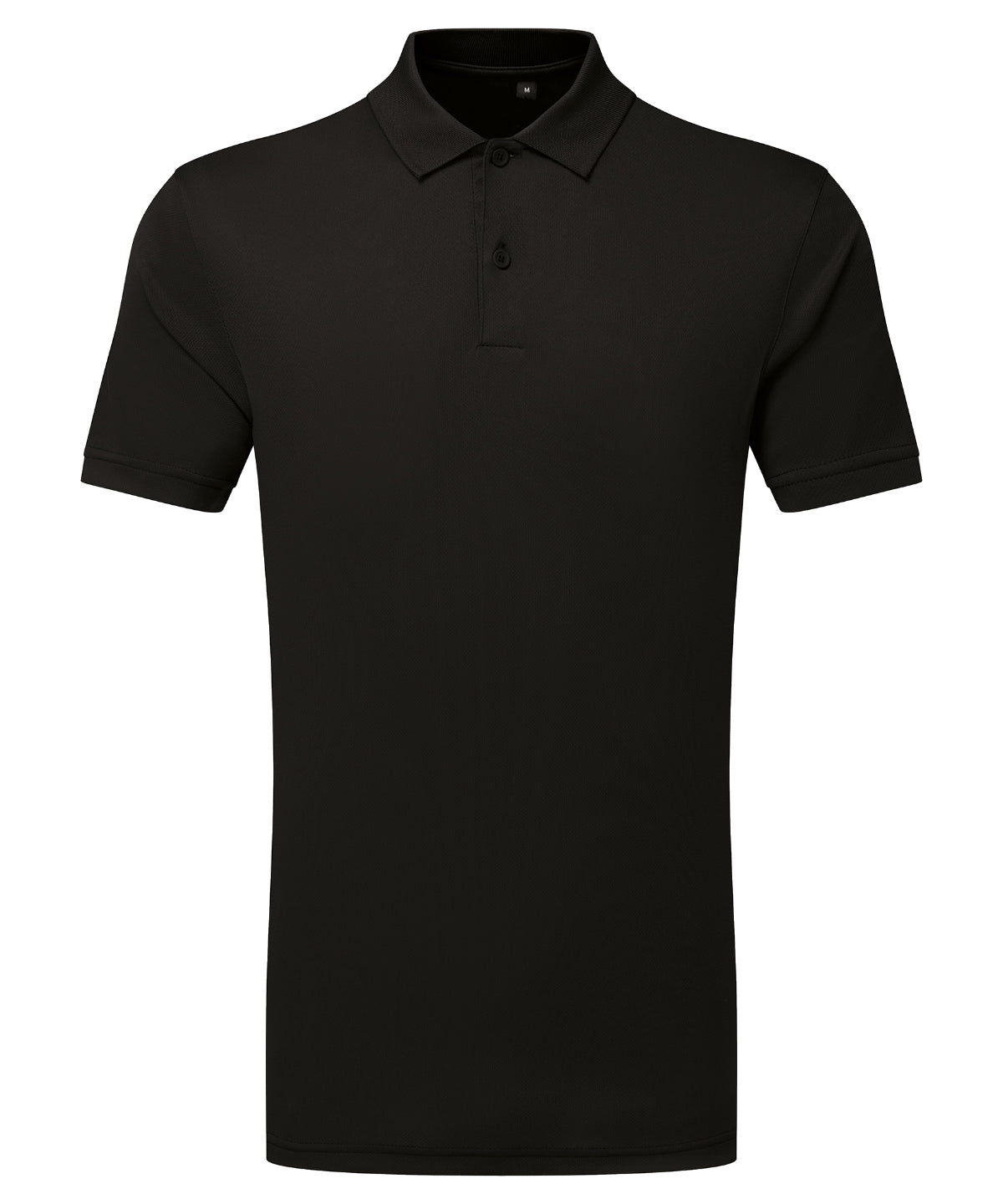 Mens Textured Recycled Performance Polo Shirt