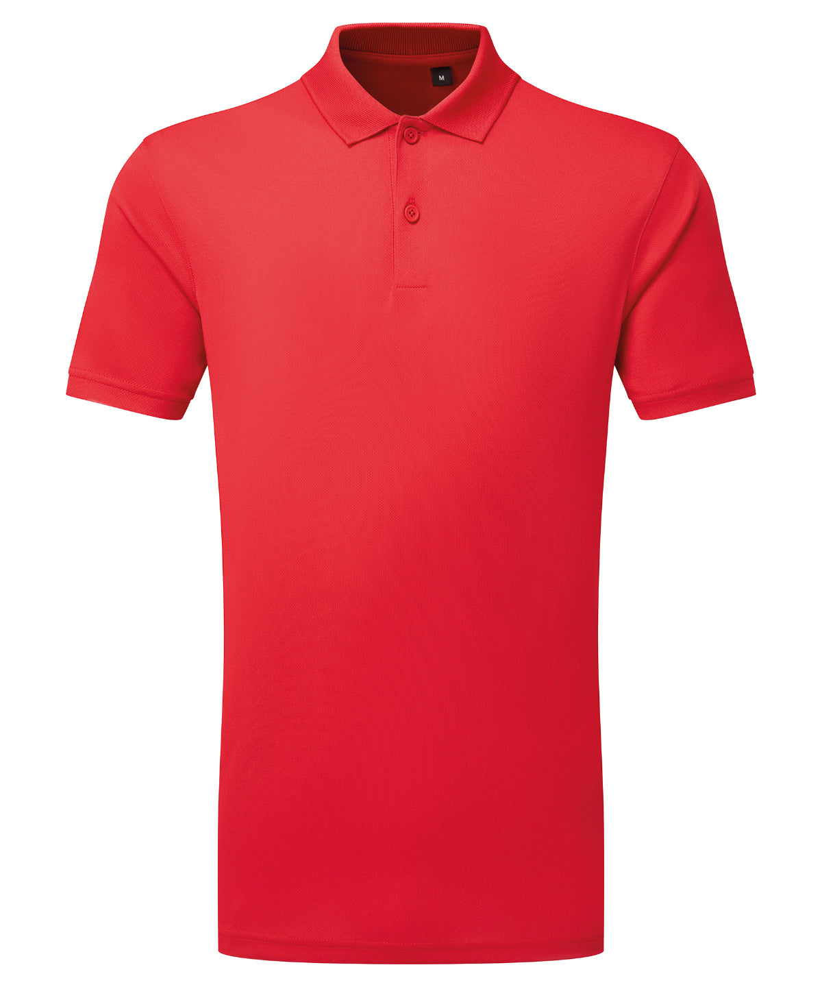 Mens Textured Recycled Performance Polo Shirt