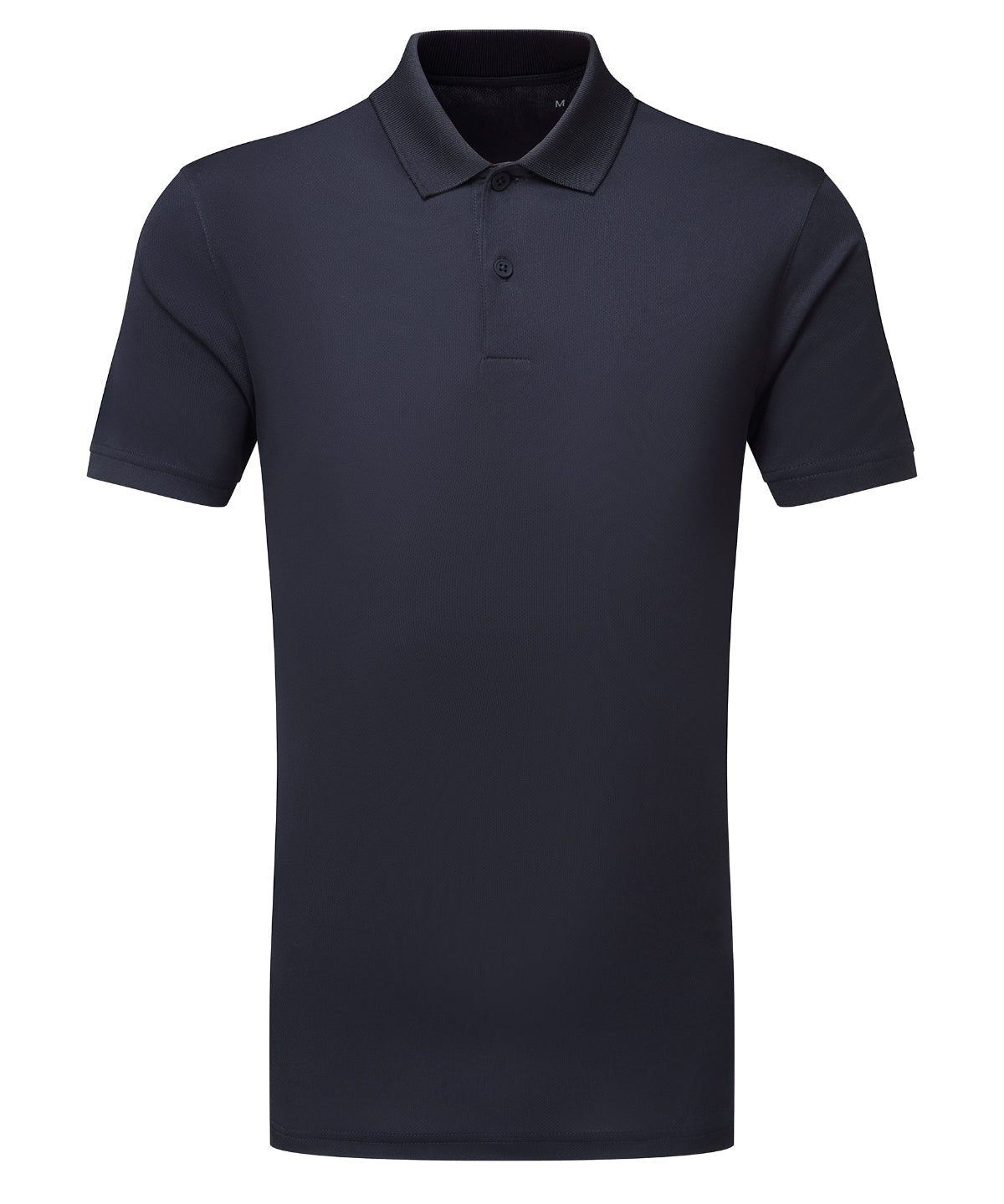 Mens Textured Recycled Performance Polo Shirt