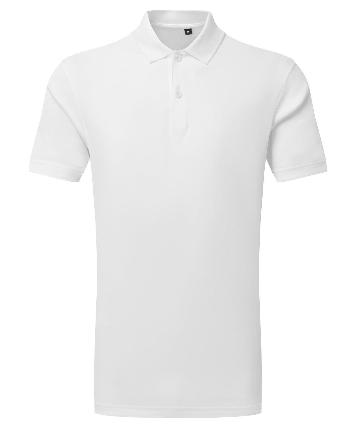 Mens Textured Recycled Performance Polo Shirt