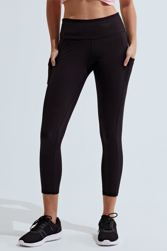 TriDri Recycled 78 Length Performance Leggings with Pockets