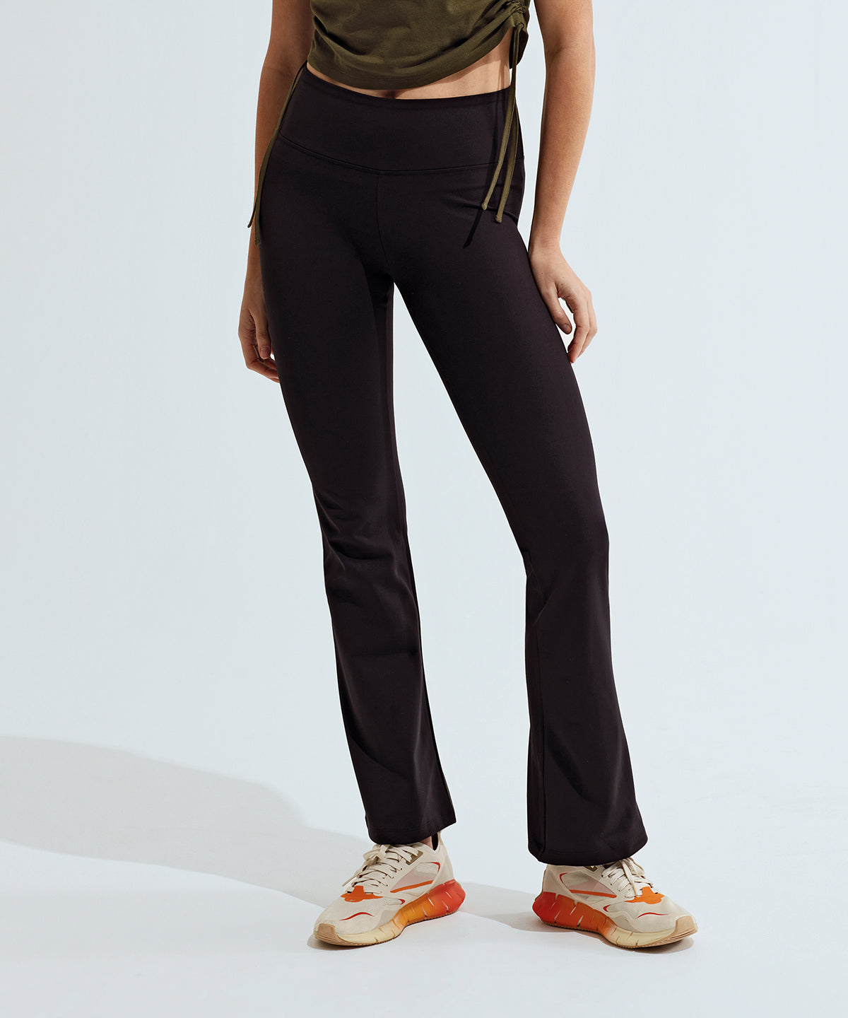 TriDri Womens Recycled Flare Leggings EcoFriendly Yoga Pants