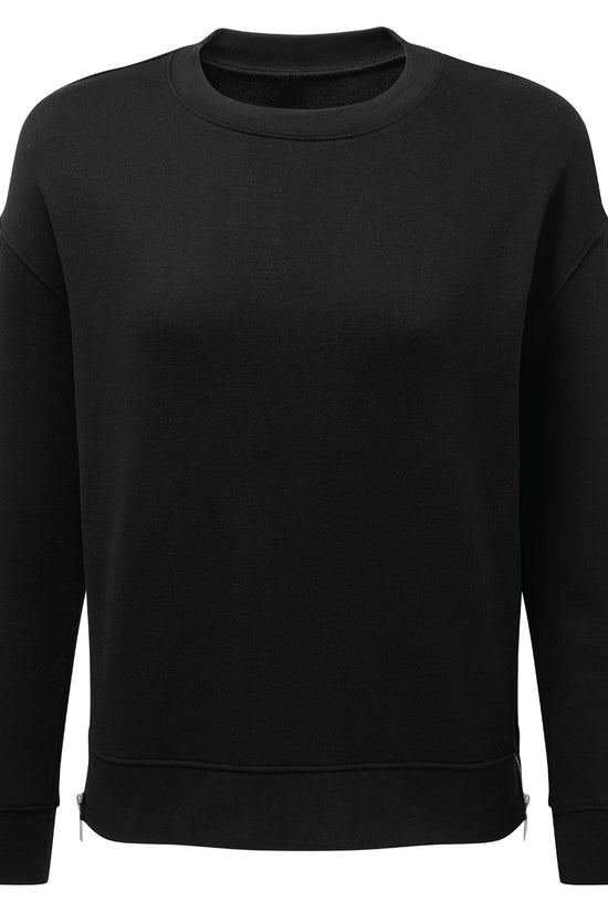 Womens Recycled Chill Zip Sweatshirt with Brushed Fleece Inner