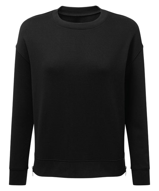 Womens Recycled Chill Zip Sweatshirt with Brushed Fleece Inner