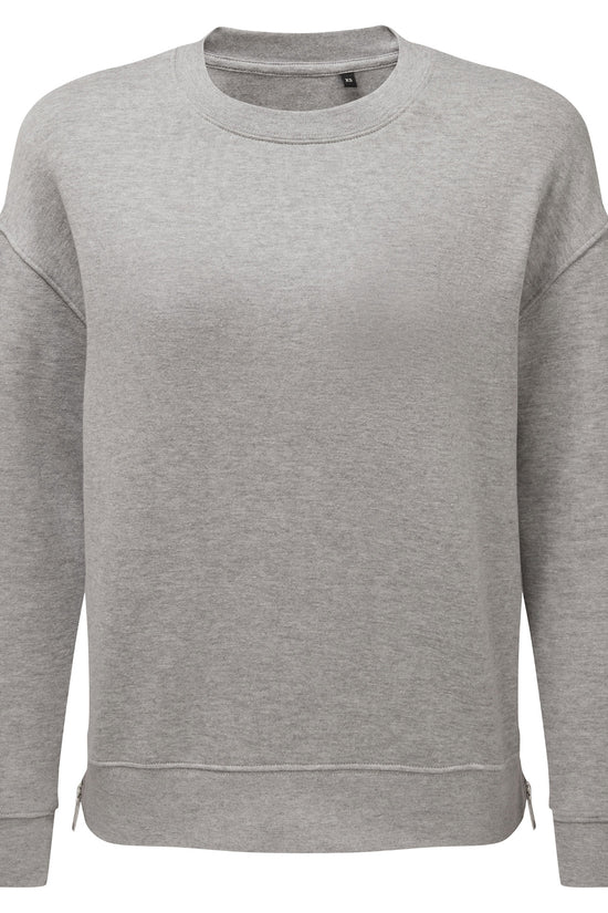 Womens Recycled Chill Zip Sweatshirt with Brushed Fleece Inner