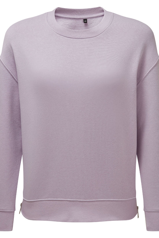 Womens Recycled Chill Zip Sweatshirt with Brushed Fleece Inner