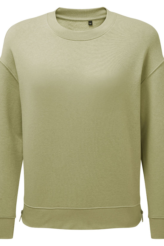 Womens Recycled Chill Zip Sweatshirt with Brushed Fleece Inner