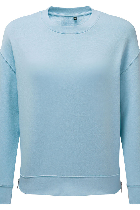 Womens Recycled Chill Zip Sweatshirt with Brushed Fleece Inner