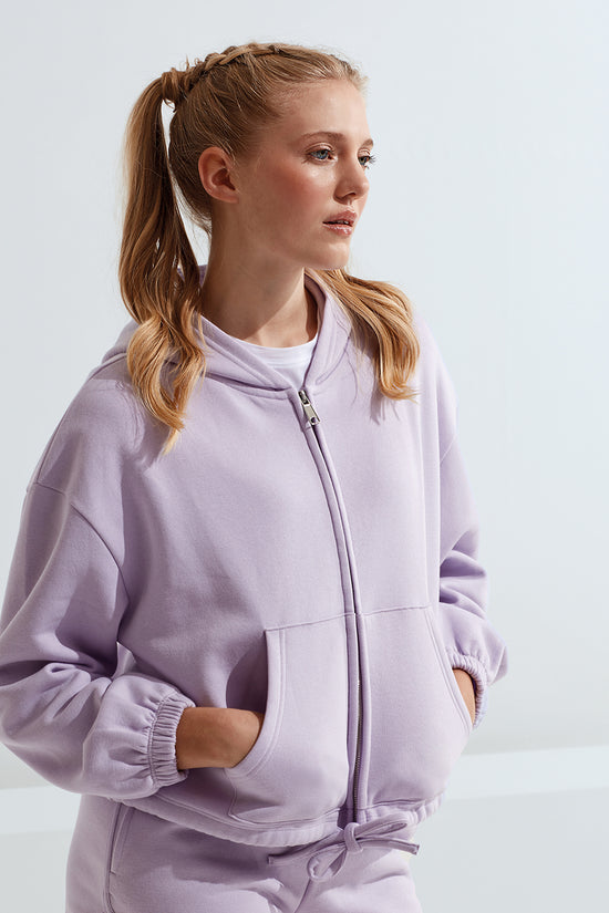 TriDri Recycled Drawstring FullZip Hoodie for Women