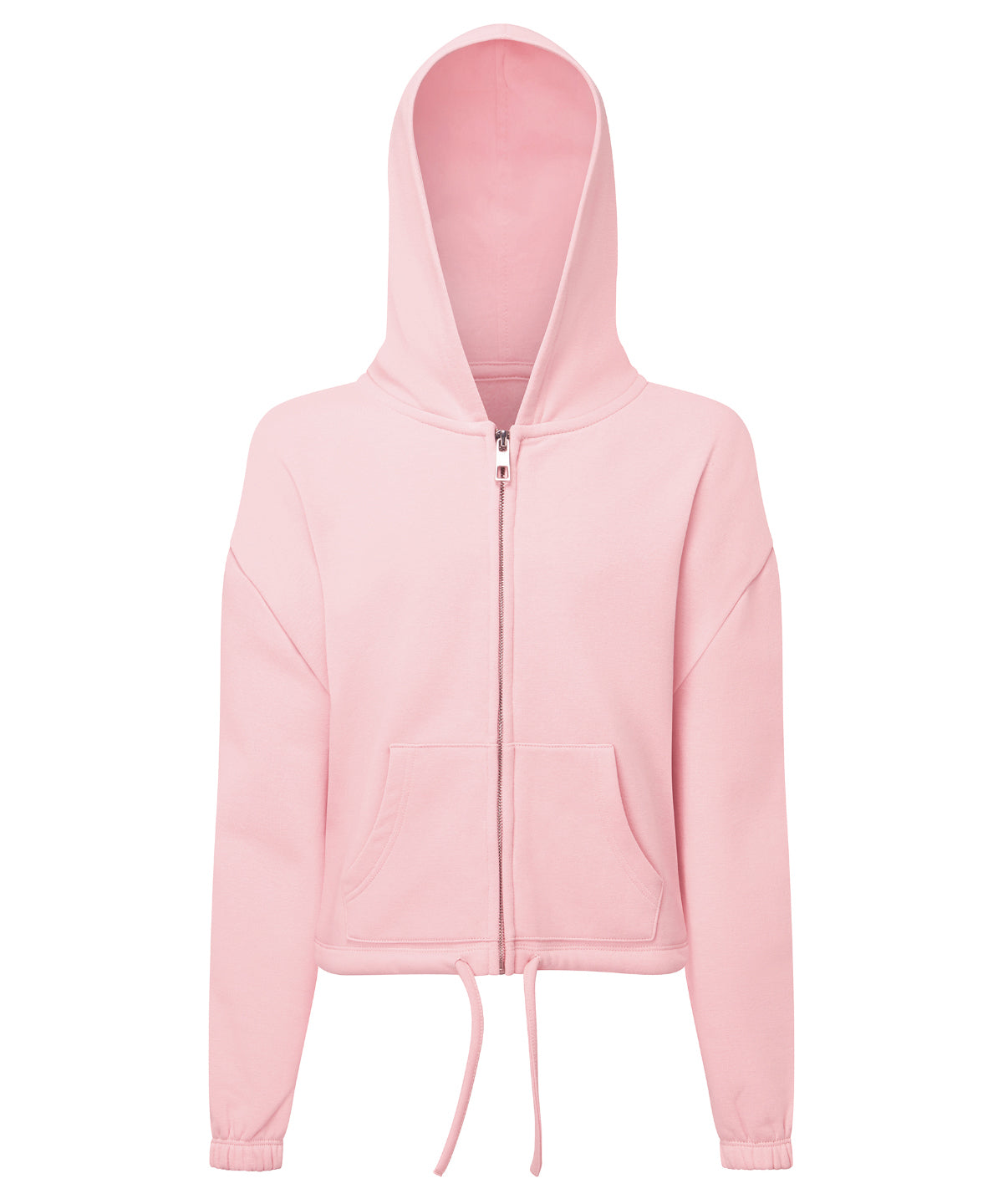 Kids Recycled Oversized Cropped FullZip Hoodie