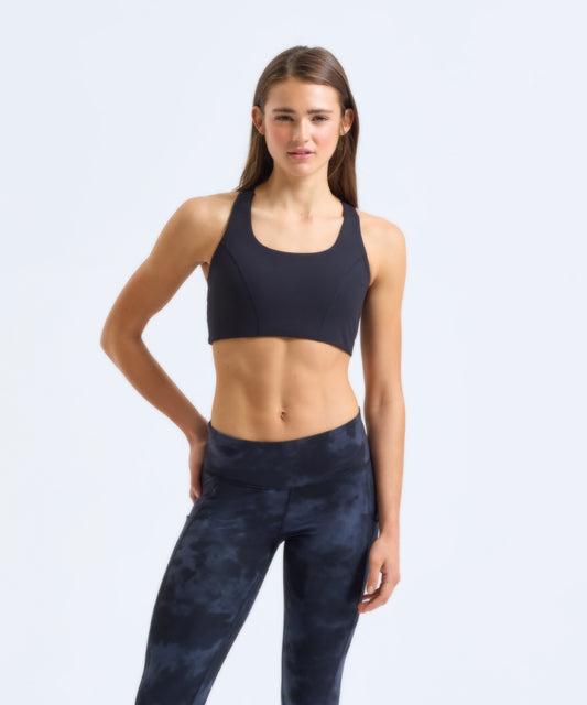 TriDri Womens Recycled HighImpact Sports Bra Black